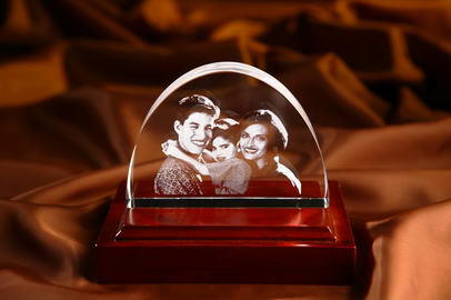 Crystal Engraving for Family